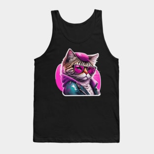 Chill Cat t-shirts Tank Top